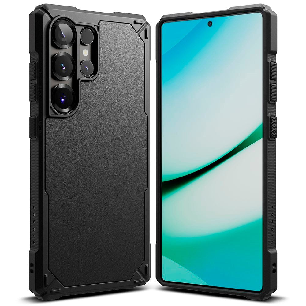 Samsung Galaxy S25 Ultra - Ringke Rugged Gear Plast Skal - Svart