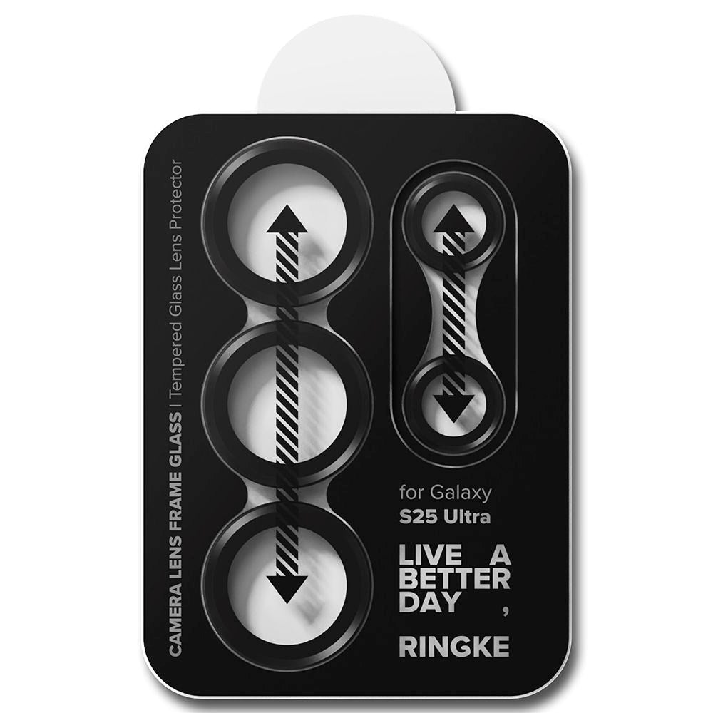 Samsung Galaxy S25 Ultra - Ringke Kameralinsskyddsglas - 2 st - Svart
