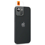 iPhone 16e Spigen EZ Fit. tR Optik Pro Kameralinsskydd - 2 St. - Genomskinlig / Svart