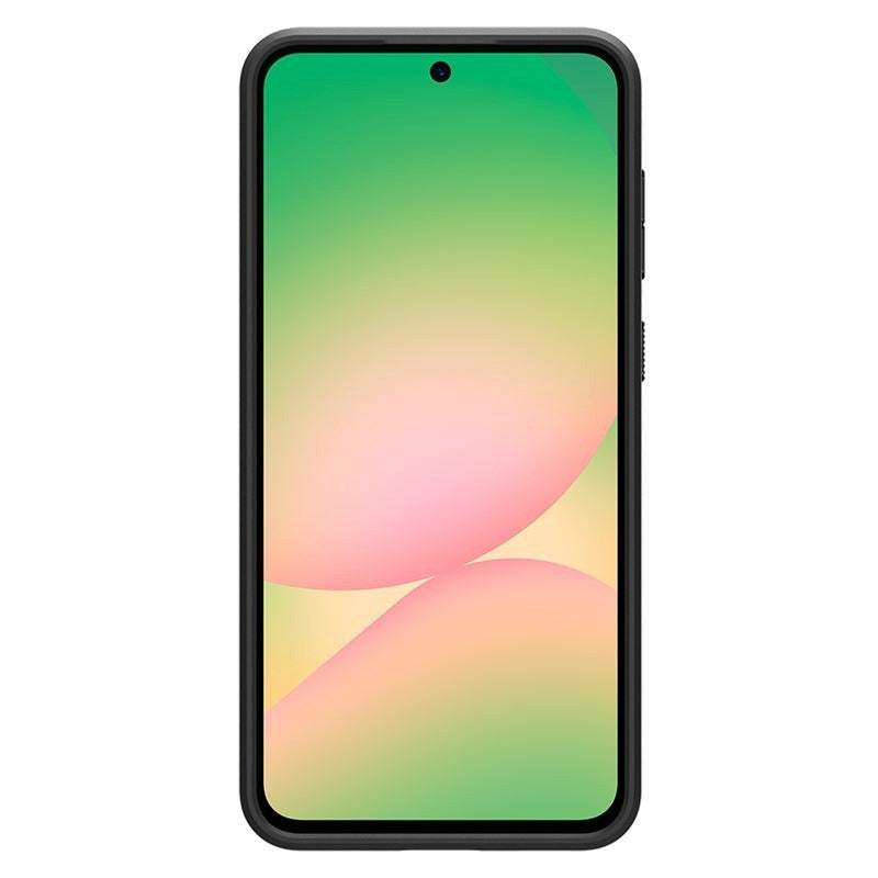 Samsung Galaxy A56 (5G) Spigen Liquid Air - Flexibelt Plast Skal - Matt Svart