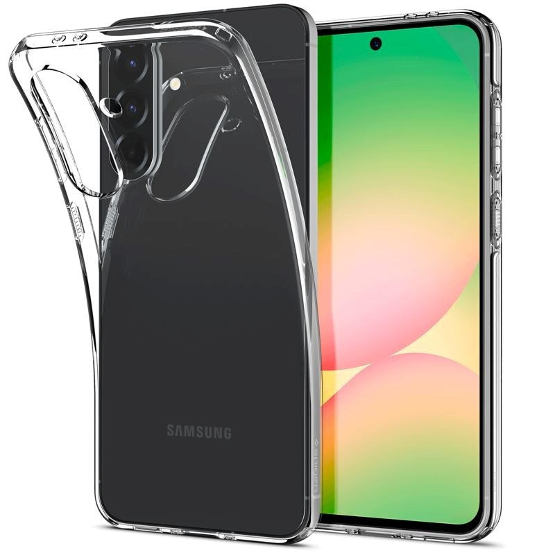 Samsung Galaxy A56 (5G) Spigen Liquid Crystal Skal - Genomskinlig