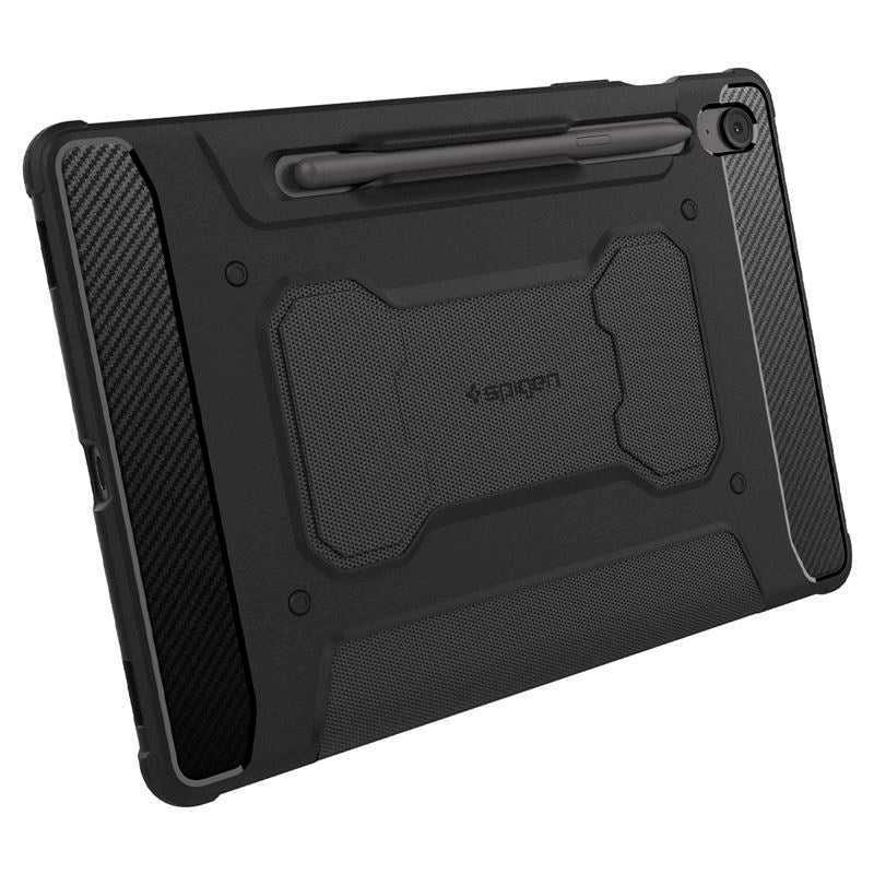 Samsung Galaxy Tab S10 FE+ (Plus) Spigen Rugged Armor Pro Skal - Svart