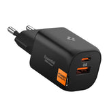 Spigen Essential 35W Väggladdare m. 1 x USB-C & 1 x USB-A - Svart