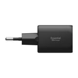 Spigen Essential 35W Väggladdare m. 1 x USB-C & 1 x USB-A - Svart