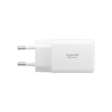 Spigen Essential 47W Väggladdare med 2 x USB-C & 1 x USB-A - Vit