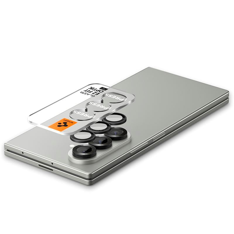 Samsung Galaxy Z Fold7 Spigen Glass tR EZ Fit Optik Pro HD - 2 st - Svart