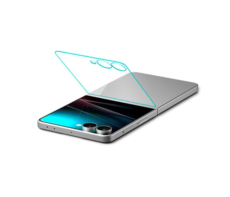 Samsung Galaxy Z Flip7 Spigen Glass tR EZ Fit HD - Genomskinlig