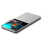 Samsung Galaxy Z Flip7 Spigen Glass tR EZ Fit Optik Pro HD - 2 st - Svart