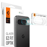 Google Pixel 10 Pro XL Spigen Glass tR EZ Fit Optik Kameralinsskyddsglas - 2 st - Genomskinlig