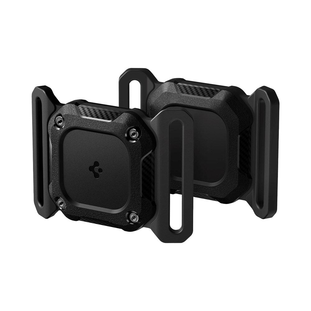 Spigen Tough Armor AirTag 1. & 2. Gen. Skal för Husdjur - Svart