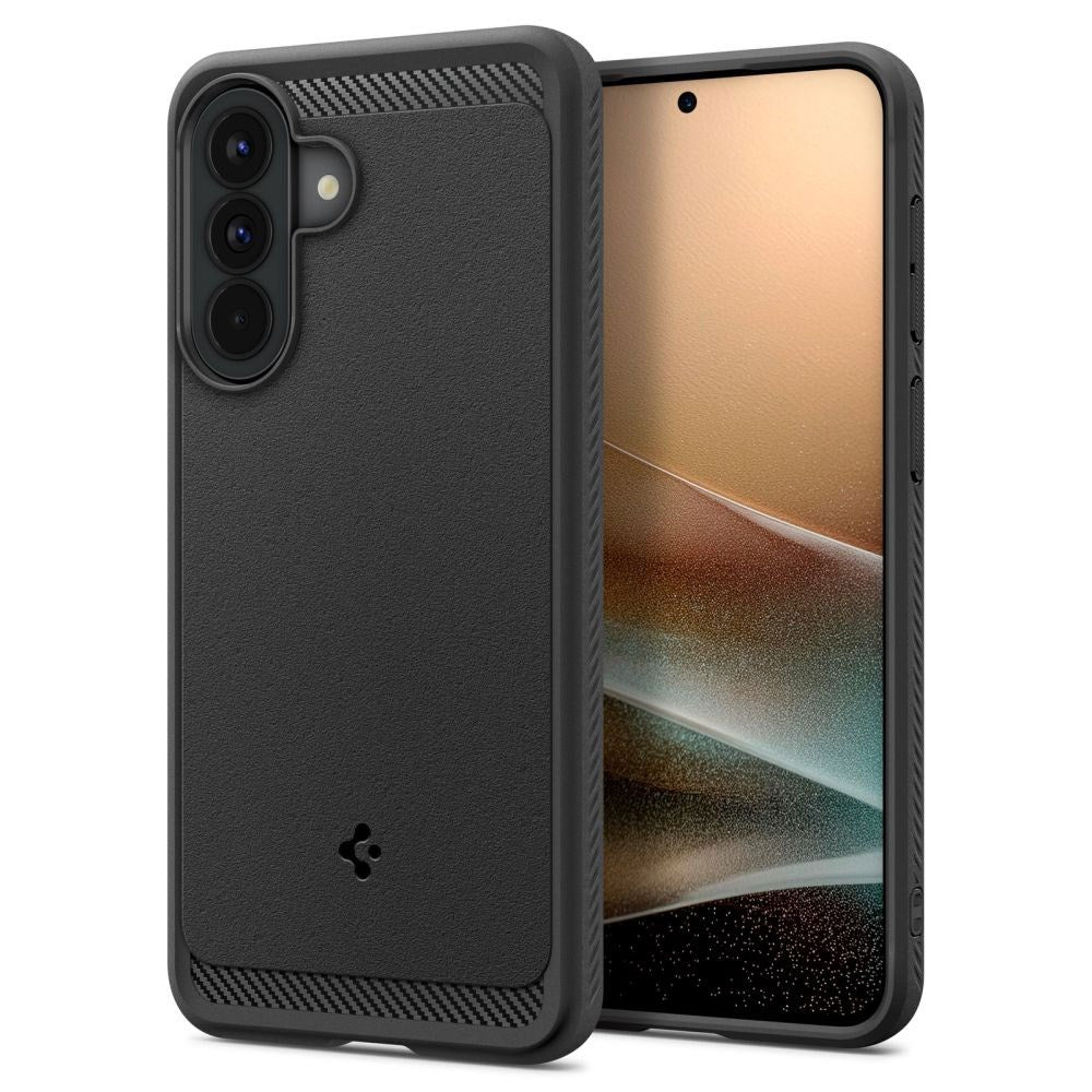 Samsung Galaxy A57 Spigen Rugged Armor Skal - Svart