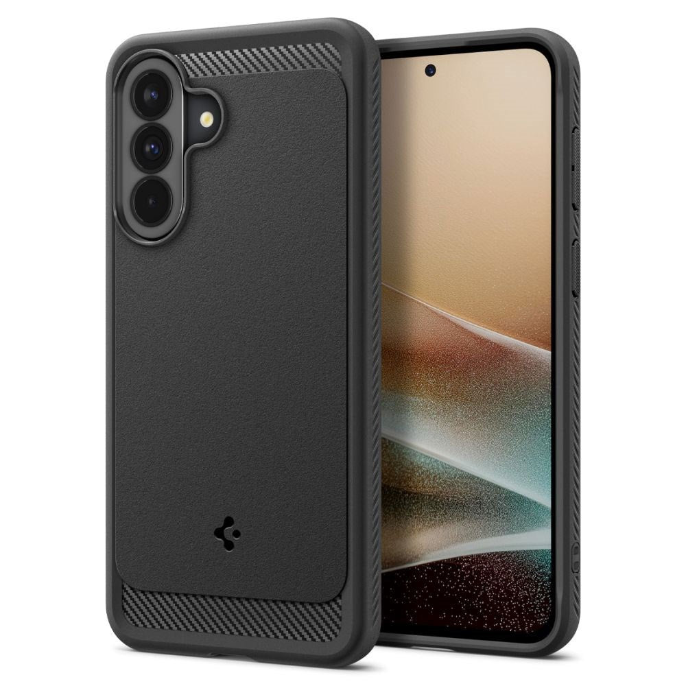 Samsung Galaxy A37 Spigen Rugged Armor Skal - Svart