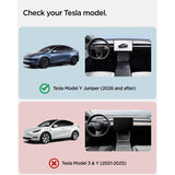 Spigen Wireless Charging Pad Skal för Tesla Model Y Juniper - Vit