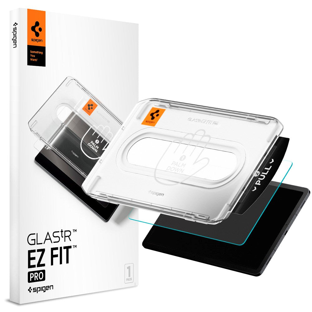 Samsung Galaxy Tab S11 Spigen Glass tR EZ Fit Pro Skärmskyddsglas m. Installationsram - Genomskinlig