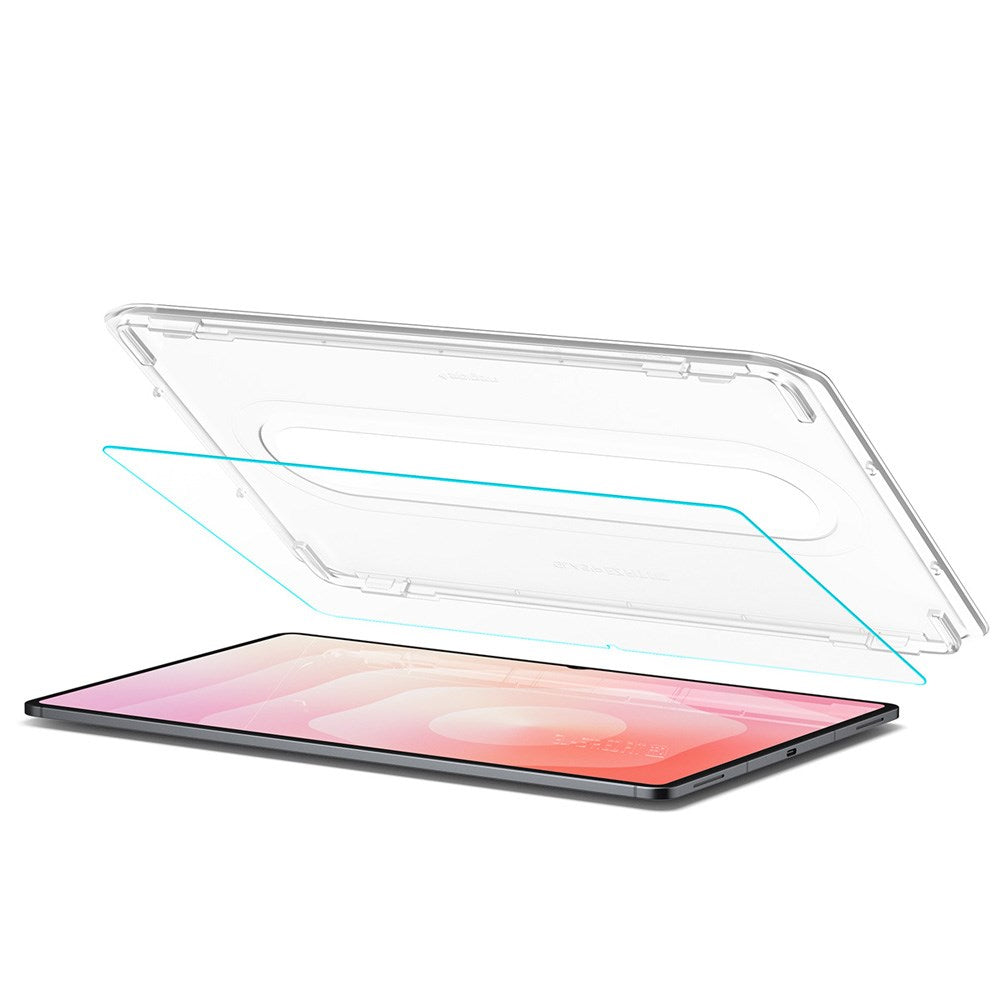 Samsung Galaxy Tab S11 Ultra Spigen Glass tR EZ Fit Pro Skärmskyddsglas m. Installationsram - Genomskinlig