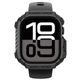 Apple Watch 11 / 10 (42mm) Spigen Rugged Armor 2 Skal - Svart