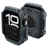 Apple Watch 11 / 10 (46mm) Spigen Rugged Armor 2 Skal - Grå