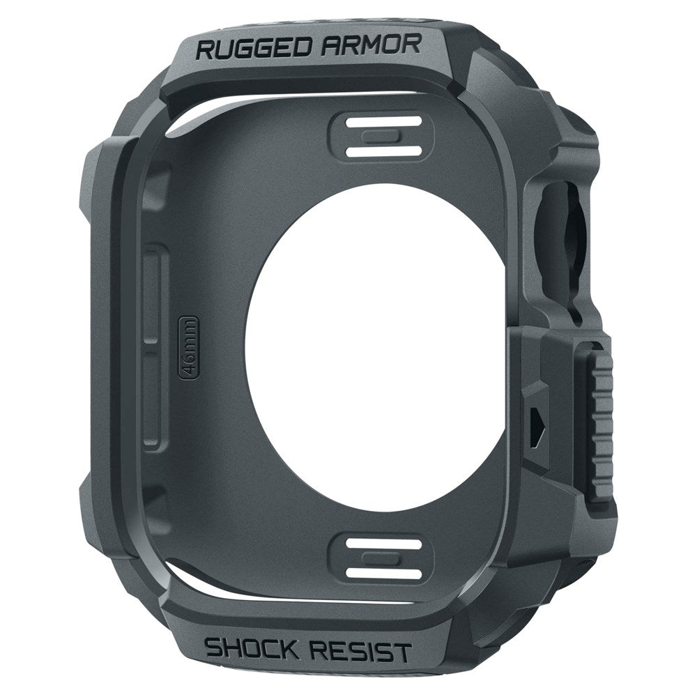 Apple Watch 11 / 10 (46mm) Spigen Rugged Armor 2 Skal - Grå