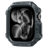 Apple Watch 11 / 10 (46mm) Spigen Rugged Armor 2 Skal - Grå