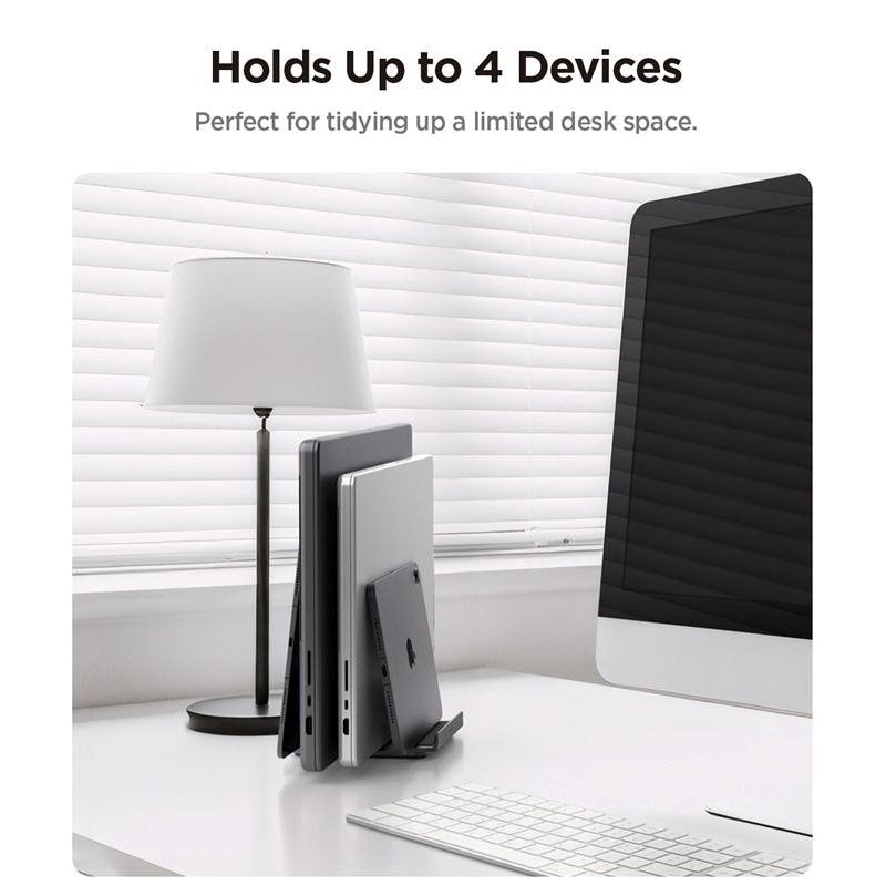 Spigen Vertikalt MacBook / Datorställ - Grå