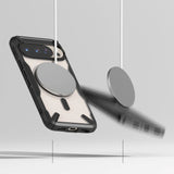 Google Pixel 10 / 10 Pro Ringke Fusion X Skal - MagSafe Kompatibel - Svart / Genomskinlig