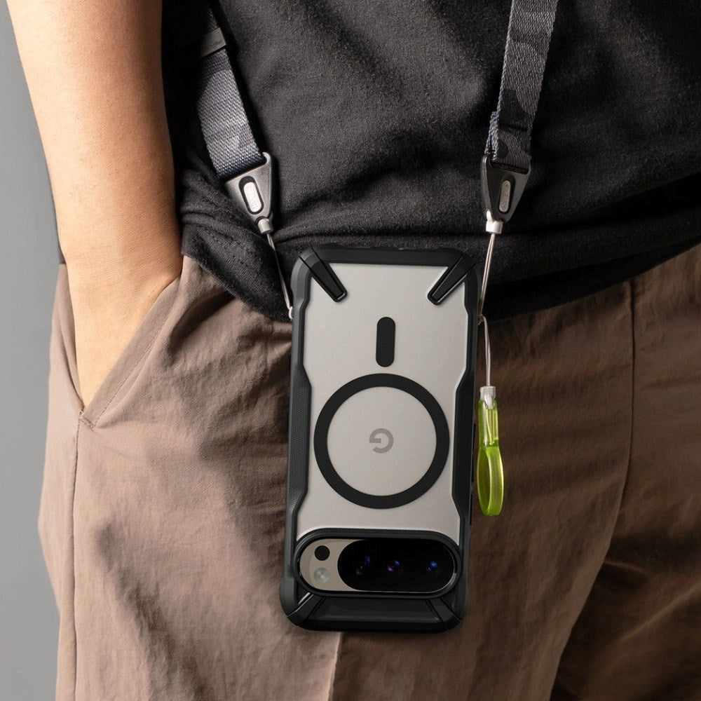 Google Pixel 10 / 10 Pro Ringke Fusion X Skal - MagSafe Kompatibel - Svart / Genomskinlig