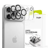 iPhone 17 Pro Ringke Kameralinsskydd Glas 2-pack - Genomskinlig / Svart