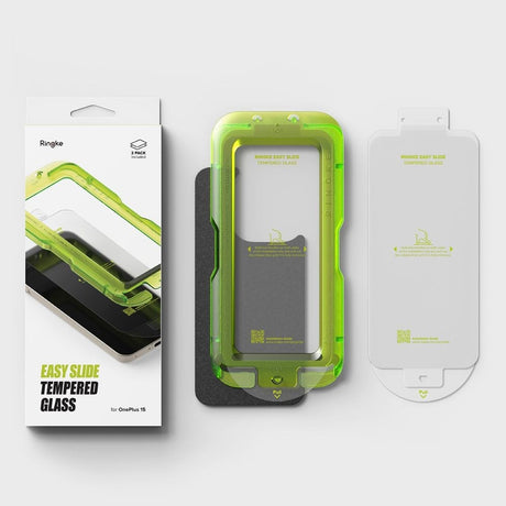 OnePlus 15 Ringke Skärmskydd Glas 2-Pack - Genomskinlig