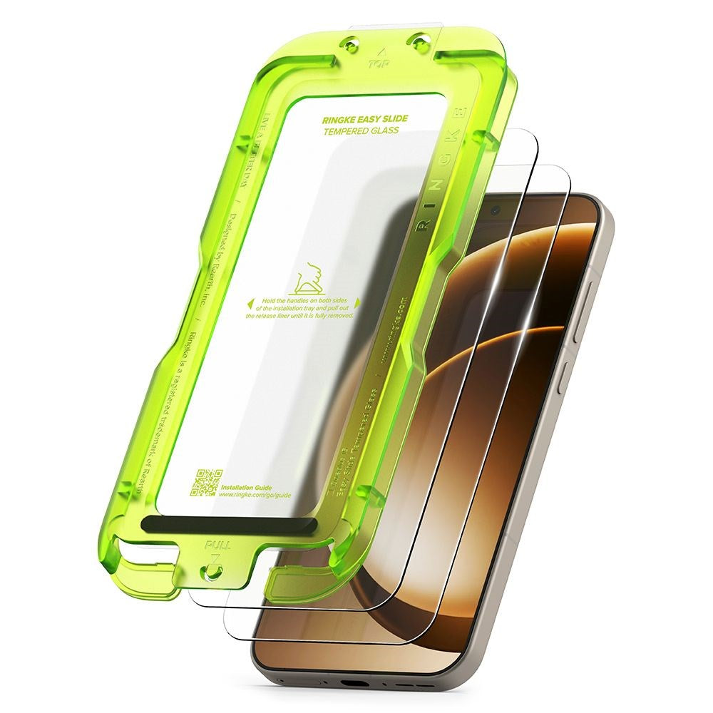 OnePlus 15 Ringke Skärmskydd Glas 2-Pack - Genomskinlig