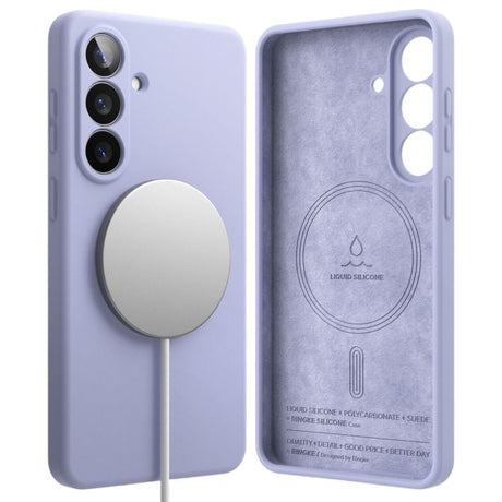 Samsung Galaxy S26+ (Plus) Ringke Silikon Skal - MagSafe Kompatibel - Lila