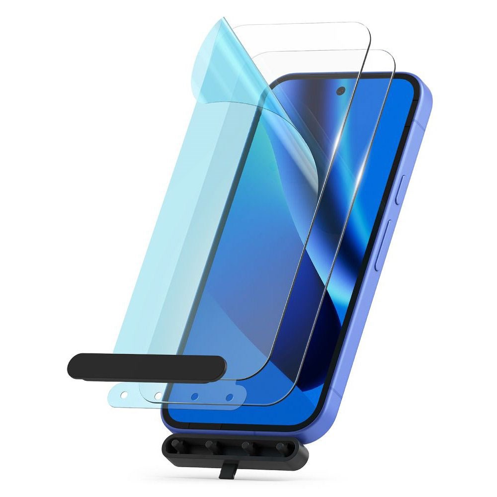 Google Pixel 10a Ringke Härdat Skärmskyddsglas - 2 st - Genomskinlig