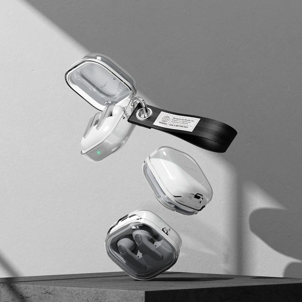 Samsung Galaxy Buds 4 / 4 Pro Ringke Air Plast Skal - Genomskinlig
