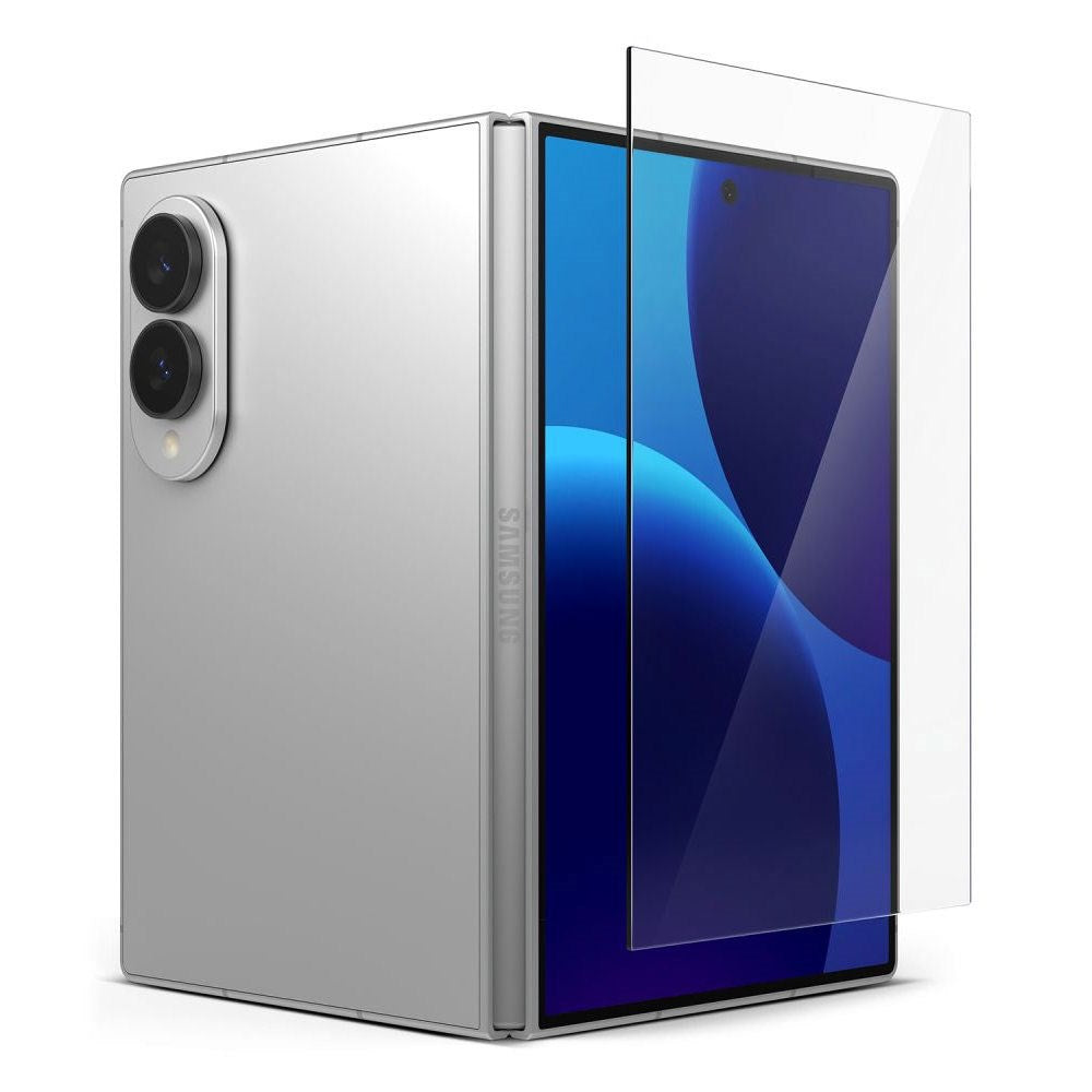 Samsung Galaxy Z Fold8 Ringke Cover Display Easy Slide Skyddsglas m. Monteringsram - 2 st - Genomskinlig