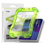 Samsung Galaxy Z Flip8 Ringke Cover Display Easy Slide Skyddsglas m. Monteringsram - 2 st - Genomskinlig