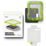 Samsung Galaxy Z Flip8 Ringke Cover Display Easy Slide Skyddsglas m. Monteringsram - 2 st - Genomskinlig
