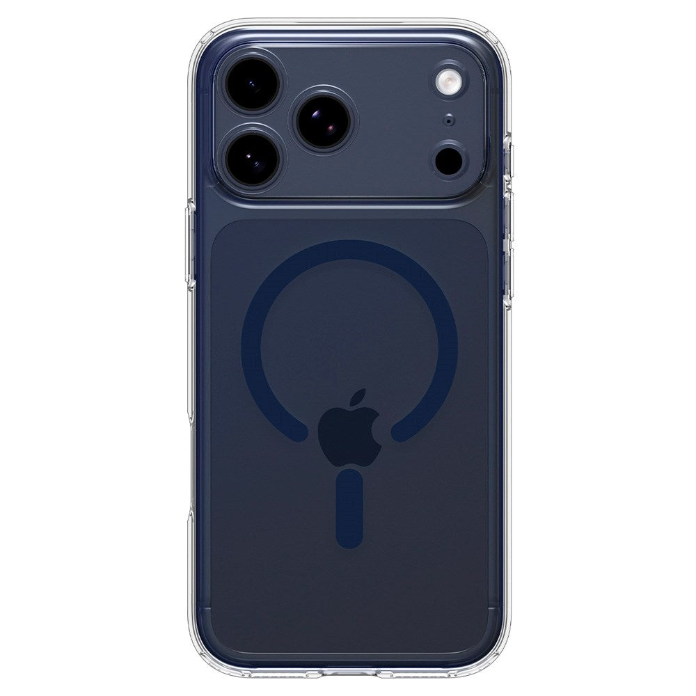 iPhone 17 Pro Spigen Ultra Hybrid Skal - MagSafe Kompatibel - Genomskinlig / Blå