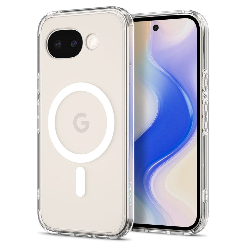Google Pixel 10a Spigen Ultra Hybrid Skal - MagSafe Kompatibel - Genomskinlig