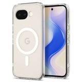 Google Pixel 10a Spigen Ultra Hybrid Skal - MagSafe Kompatibel - Genomskinlig