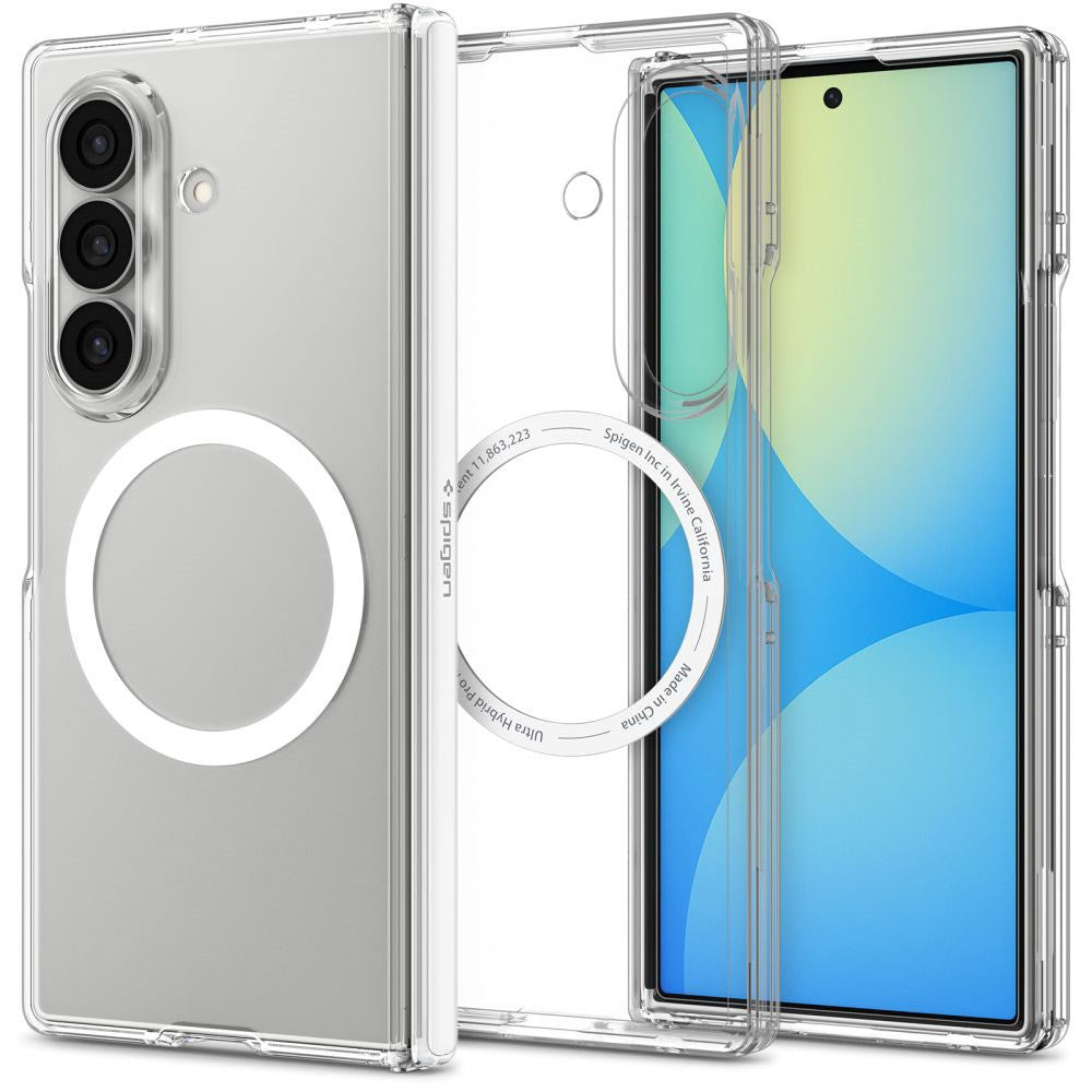 Samsung Galaxy Z Fold8 Ultra Spigen Ultra Hybrid Skal - MagSafe Kompatibel - Genomskinlig