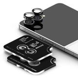 Samsung Galaxy Z Flip8 Ringke Kameralinsskydd m. Monteringsram - 2 st - Svart