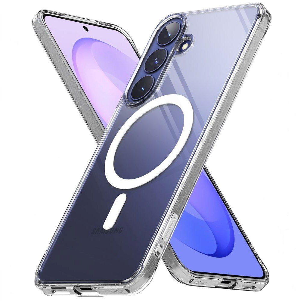 Samsung Galaxy S26 FE Ringke Fusion Magnetic Skal - MagSafe Kompatibel - Transparent