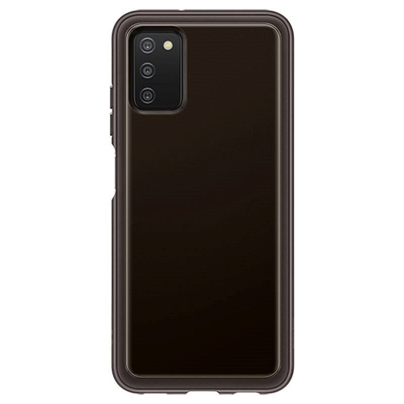 Original Samsung Galaxy A03S Soft Clear Case (EF -QA038TBEGEU) - Svart