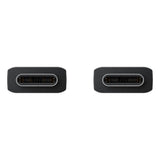 Original Samsung USB-C till USB-C-Kabel (EP-DX310JBEGEU) - 3A - 1.8M - Svart- (DEMO)