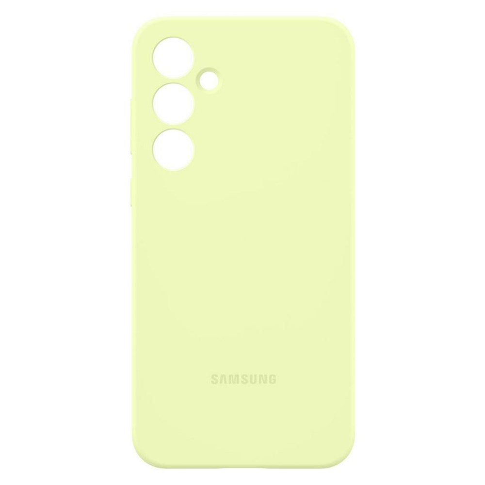 Original Samsung Galaxy A55 (5G) Skal Silikon - Lime (EF-PA556TMEGWW)