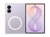 Original Samsung Galaxy Z Fold8 Skal Clear Magnet Case med Skyddsfilm - Transparent
