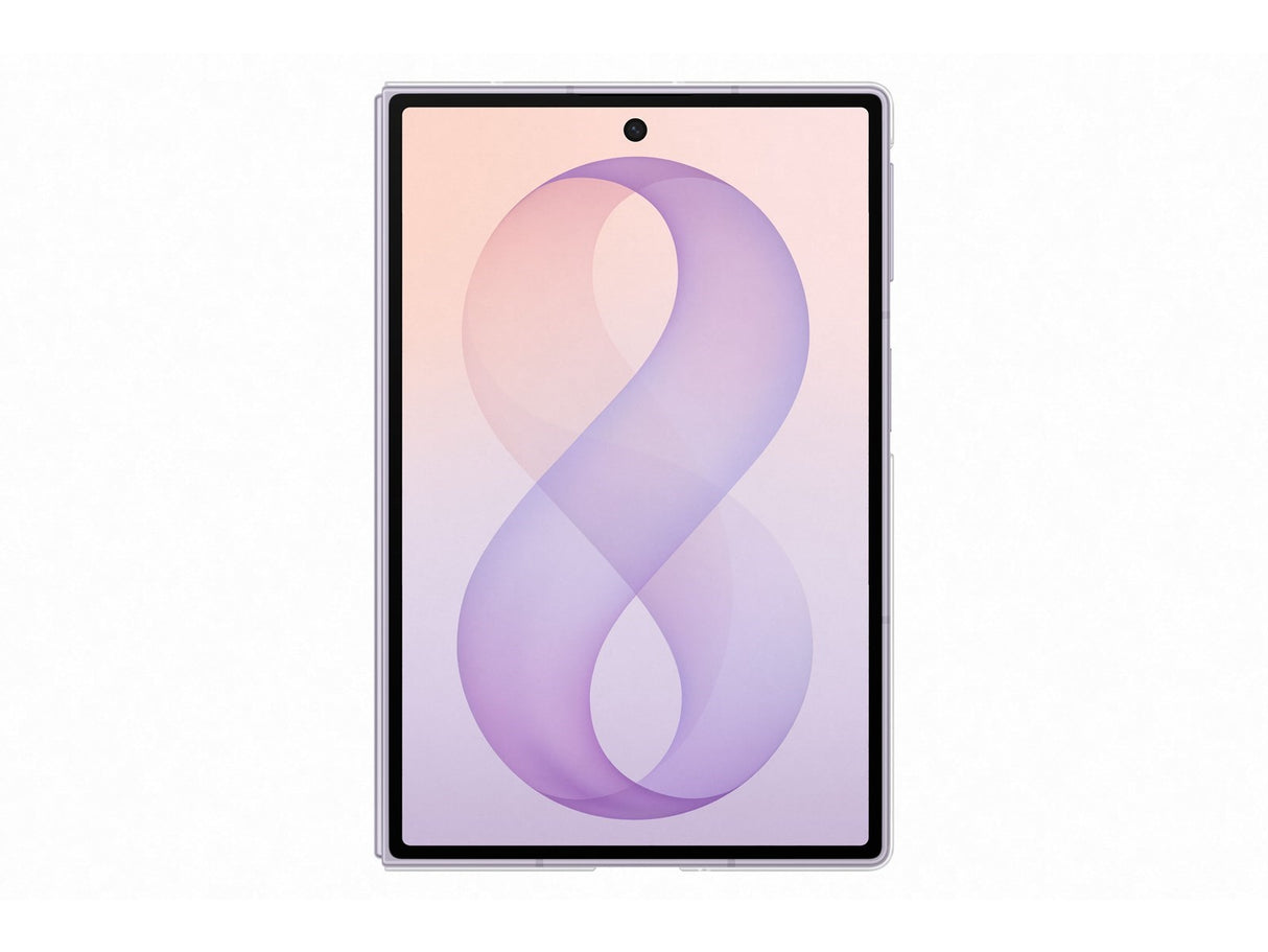 Original Samsung Galaxy Z Fold8 Skal Clear Magnet Case med Skyddsfilm - Transparent