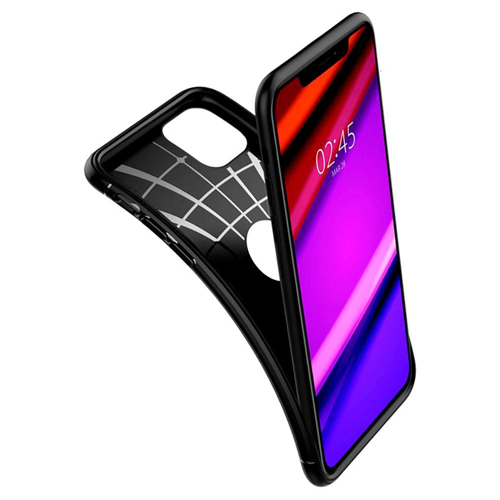 iPhone 11 Spigen Rugged Armor Skal - Svart