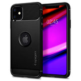 iPhone 11 Spigen Rugged Armor Skal - Svart