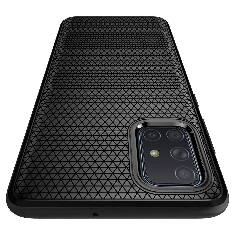 Samsung Galaxy A51 Spigen Liquid Air Case - Svart