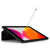 iPad 10.2" (2021 / 2020 / 2019) Spigen Urban Fit Fodral med Stylus Pen Hållare - Tyg - Svart